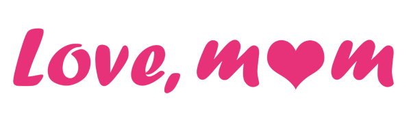 Love, mom Love, mom logo