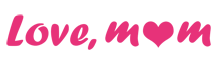 Love, mom logo
